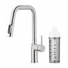 ARMATURA KRAKÓW KFA BATERIA KUCHENNA Z FILTRACJĄ WODY ORAZ WYCIĄGANĄ WYLEWKĄ DUERO PURE STYLE INOX 6623-313-22